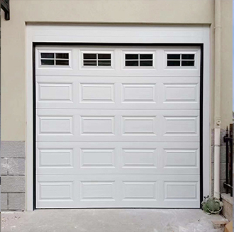 Residential overhead lifting door