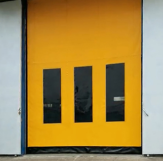 Self-Recovery Rapid Door