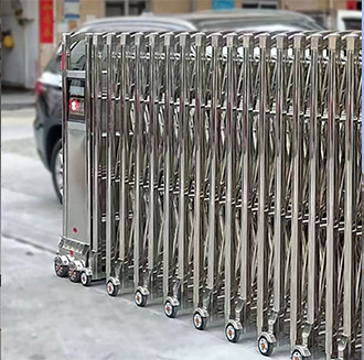 Stainless Steel Telescopic Doors
