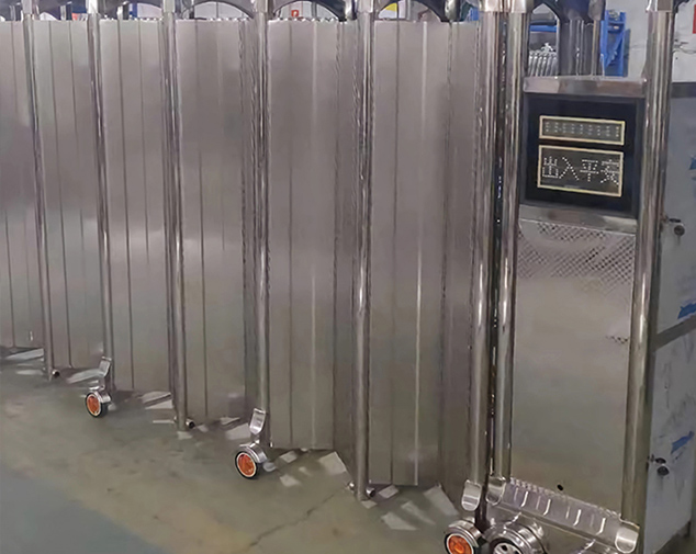 Stainless Steel Telescopic Doors