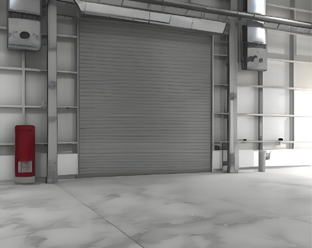 Color Steel Roller Shutter Door