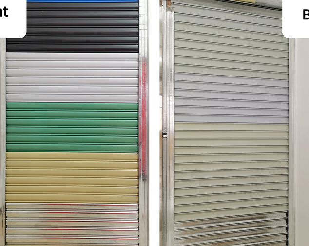 Color Steel Roller Shutter Door