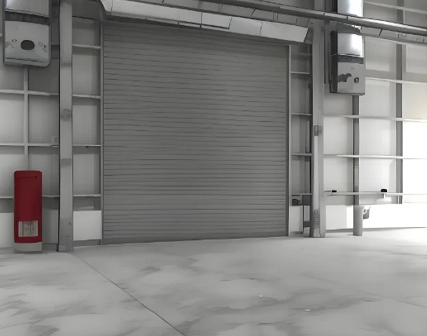 Color Steel Roller Shutter Door