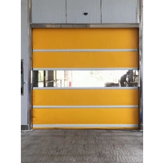 Industrial-Grade High-Speed PVC Roll-Up Door Durable Smooth Finish for Warehouse & Workshop