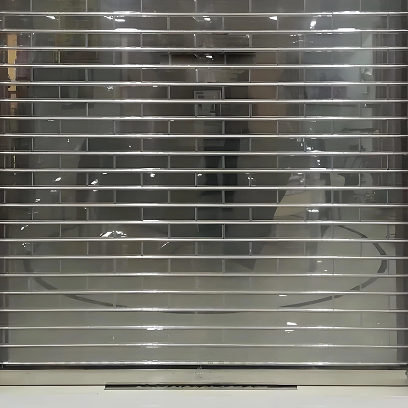 Automatic Sliding Door Anti-Theft Plastic Panel Modern Design for Supermarket Workshop Store Front