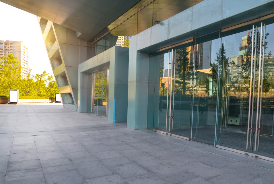 Do Glass Commercial Garage Doors Offer Enough Security for You