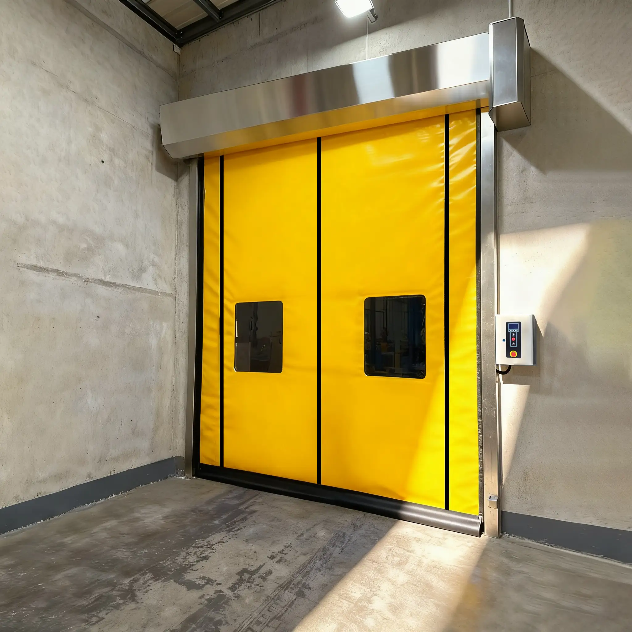 Zipper Sealed High Speed Door