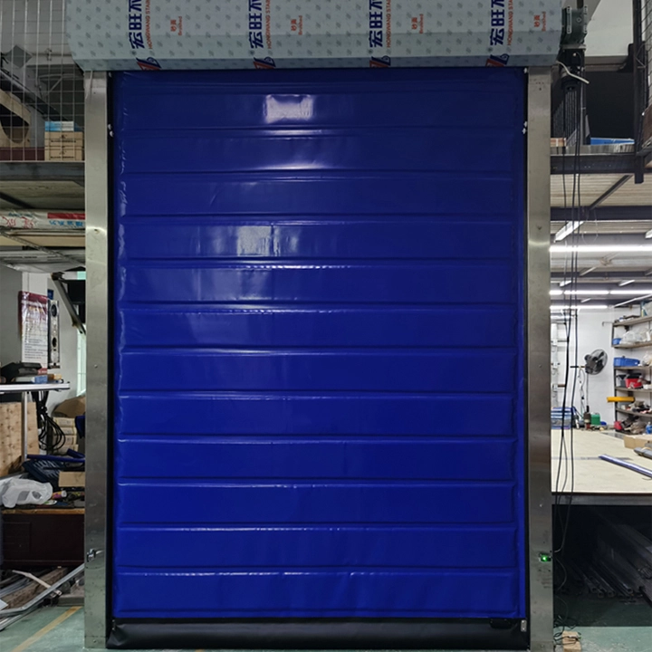 Rapid-Seal PVC Insulation Double Layer Door For Cold Room