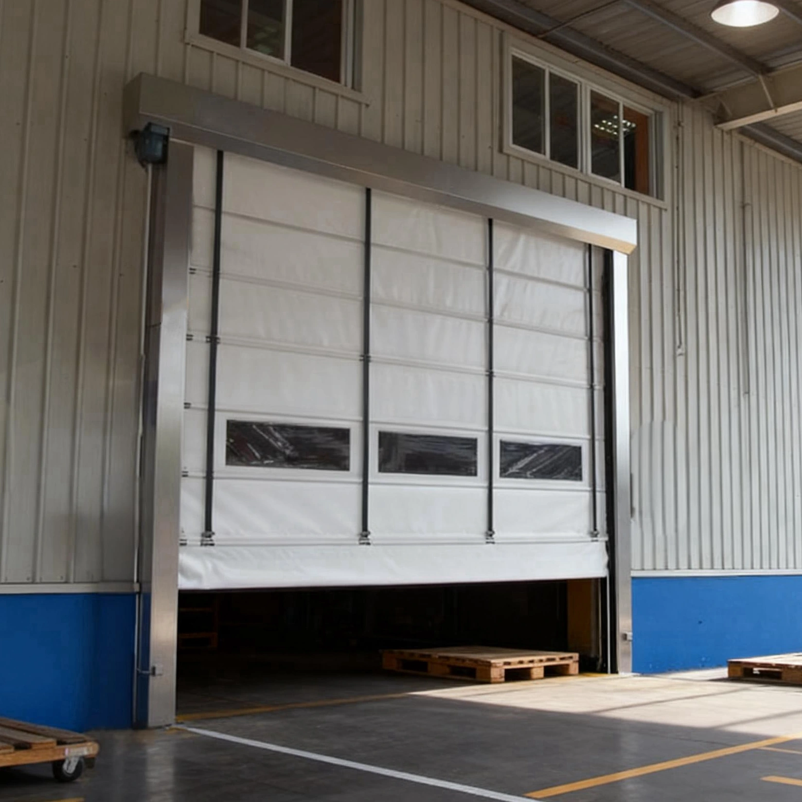 Industrial Rapid Stacking Door