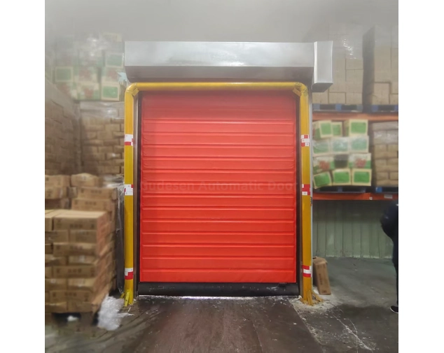 Energy-efficient and insulated cold storage door