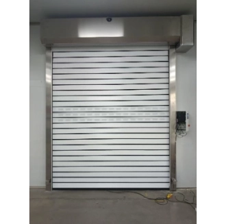Low Noise Aluminum Roller Shutter Door - Stainless Steel Outdoor Security Gate for House Entry
