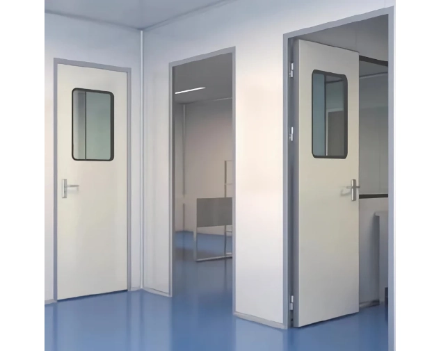 High Quality Modern Medical Operating Room Interior Stainless Steel Door Clean Hospital Door