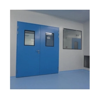 High Quality Modern Medical Operating Room Interior Stainless Steel Door Clean Hospital Door