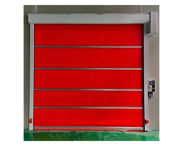 Industrial-Grade High-Speed PVC Roll-Up Door Durable Smooth Finish for Warehouse & Workshop