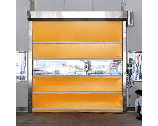 Space-Saving High-Speed Doors: Flexible PVC Fold-Up Design for Efficient Indoor/Outdoor Flow Space-Saving High-Speed Doors: Flexible PVC Fold-Up Design for Efficient Indoor/Outdoor Flow