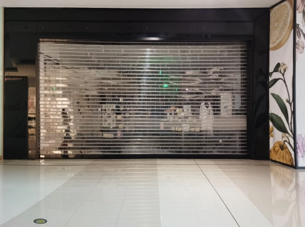 Automatic Sliding Door Anti-Theft Plastic Panel Modern Design