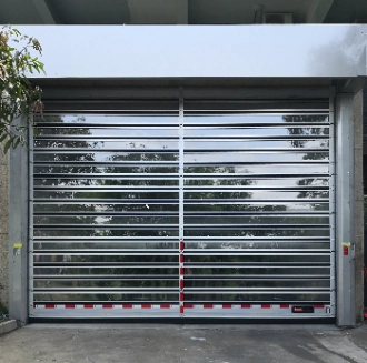 Aluminum alloy turbine hard quick door