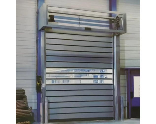 Aluminum Rolling Security Shutter Door with Turbine Drive Durable, High-Security & Streamlined for Commercial Use