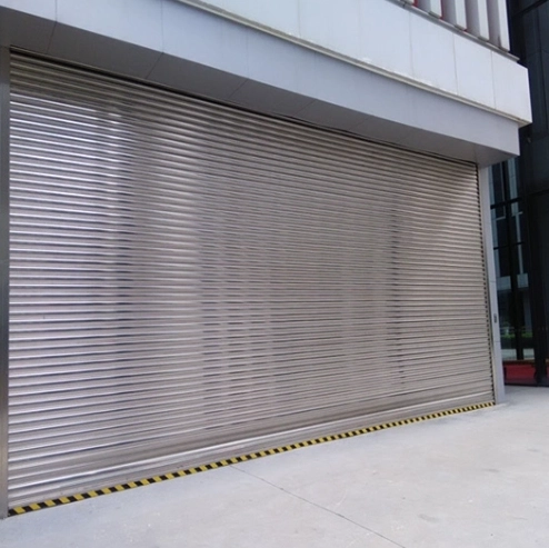 electric rolling security gate-stainless steel