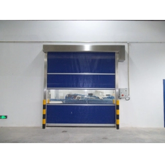 High-Speed Industrial Roller Shutter Door PVC Electric Remote Control Door with Sensor for Large Warehouse & Workshop