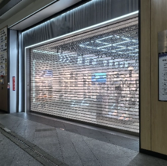 Crystal Electric Roller Shutter Door For Fashion Store