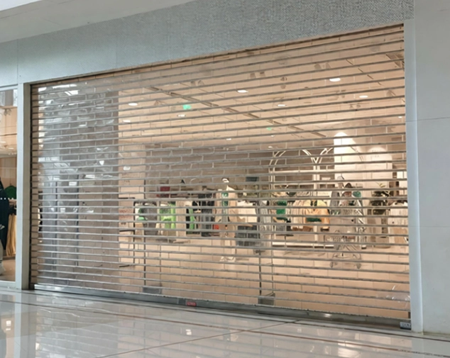 Crystal Electric Roller Shutter Door For Fashion Store