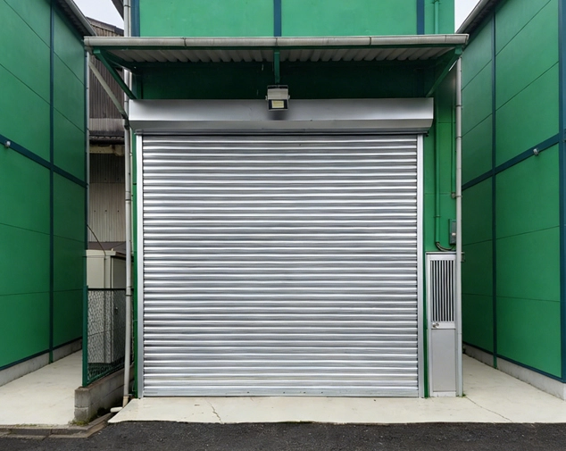 Color Steel Painted Electric Durable Rolling Door