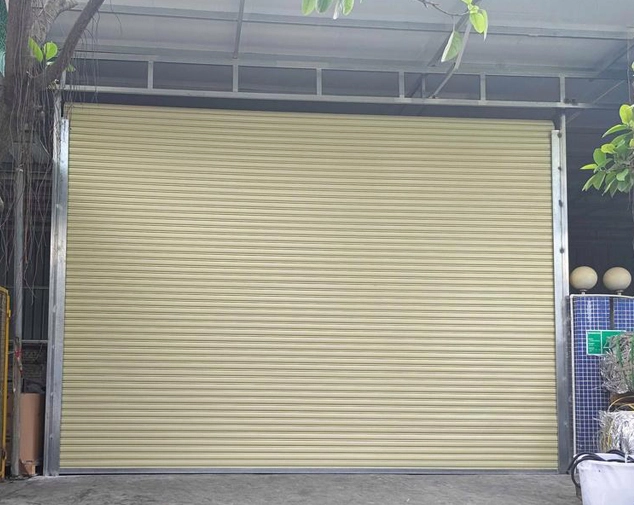 Color Steel Painted Electric Durable Rolling Door