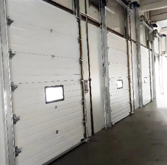 Electrically Operated Sectional Overhead Door