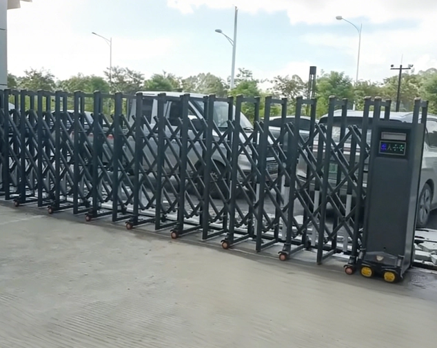 Automatic Retractable Safety Gate Portable Barrier for School Area
