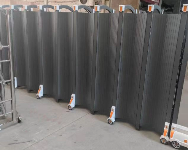 Automatic Retractable Safety Gate Portable Barrier for School Area