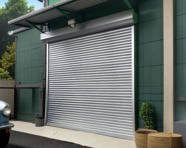 Color Steel Painted Electric Durable Rolling Door