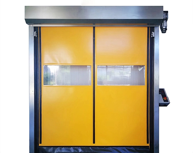 Self-Recovery Rapid Door