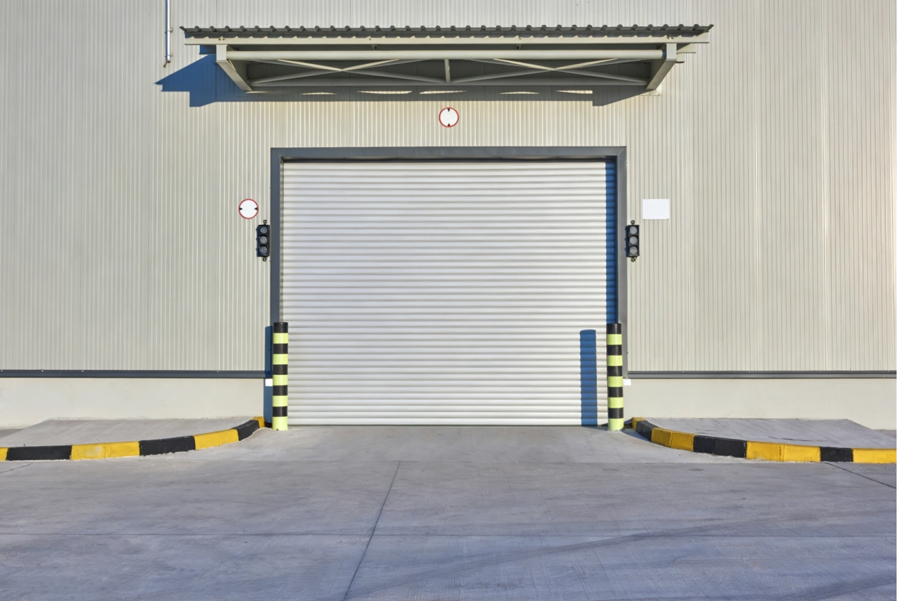 Aluminium Rollverschlusstür