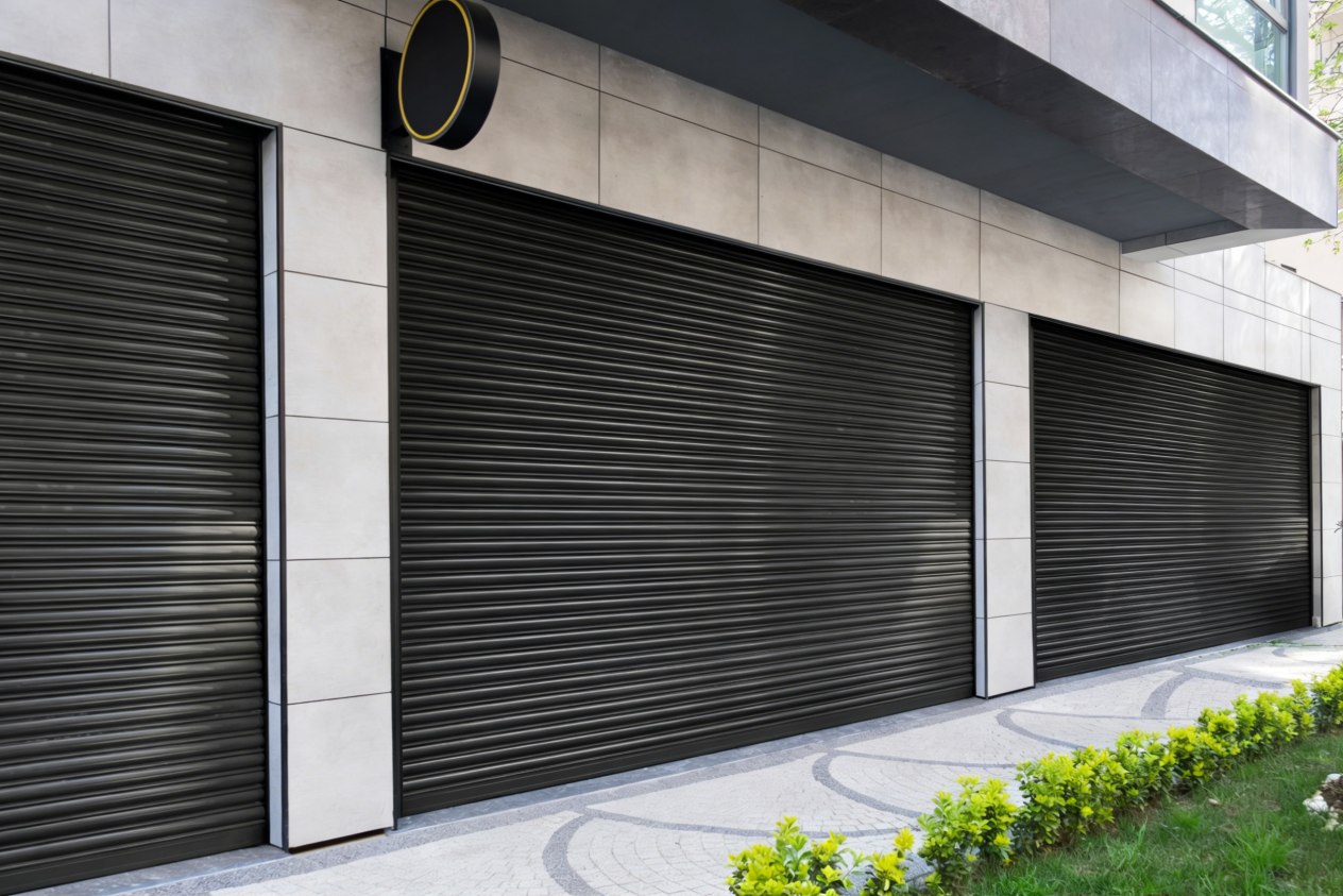 Automatic Stainless Steel Shutter Doors
