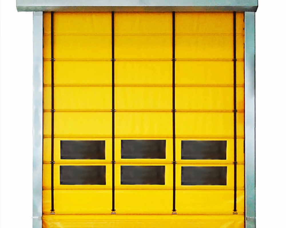 High speed stacking door