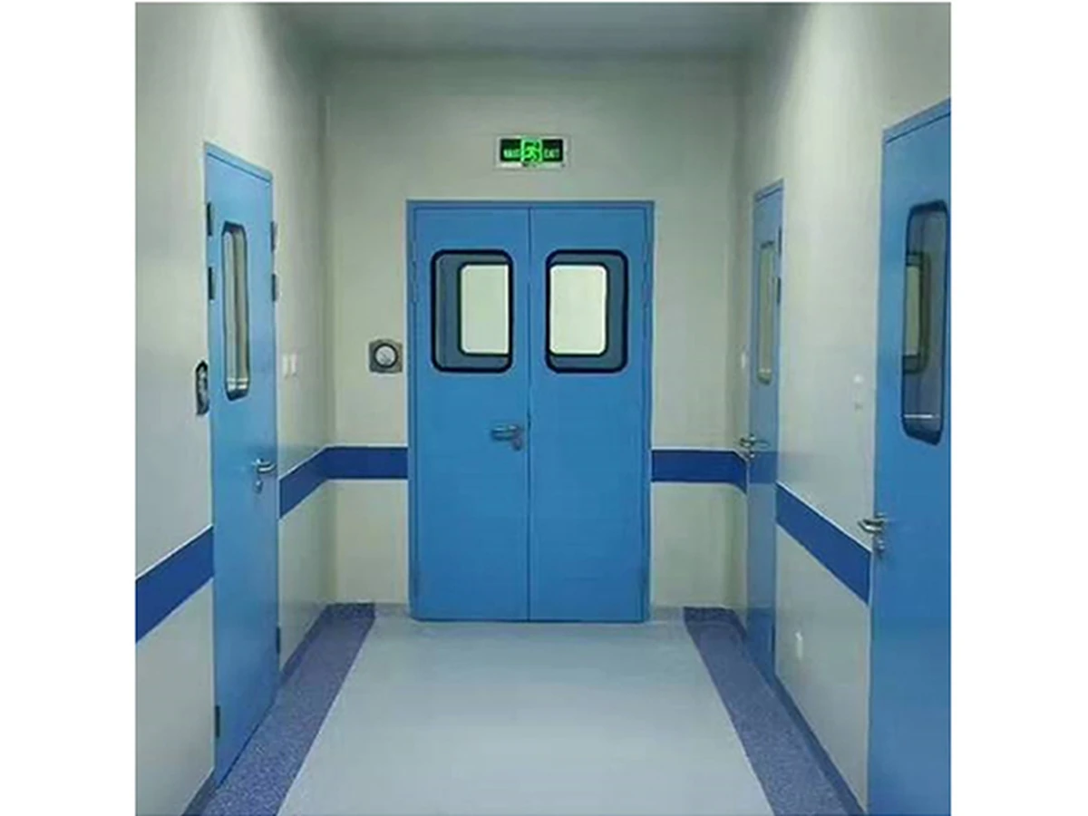 Cleanroom Door Detail