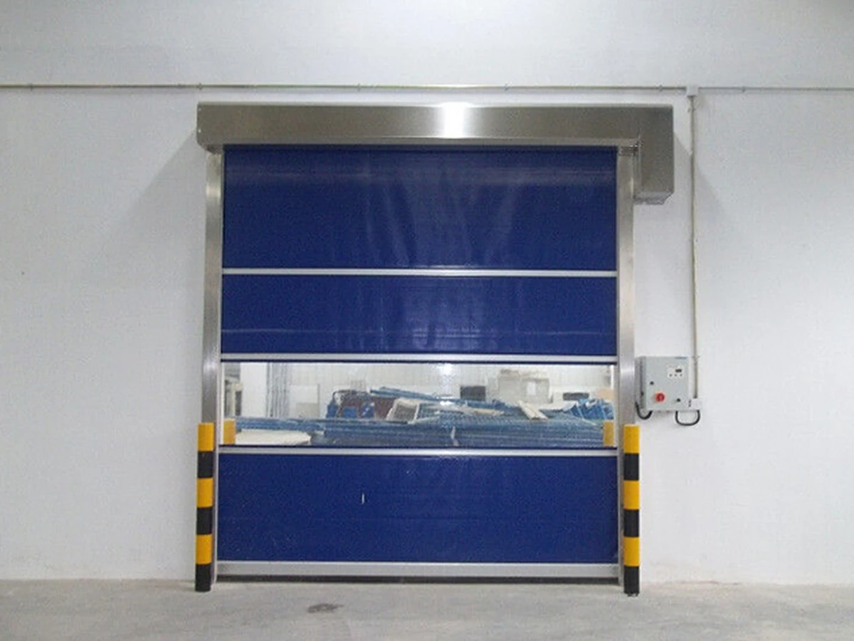 How to Choose a PVC High Speed Door for Food and Clean Workshops_