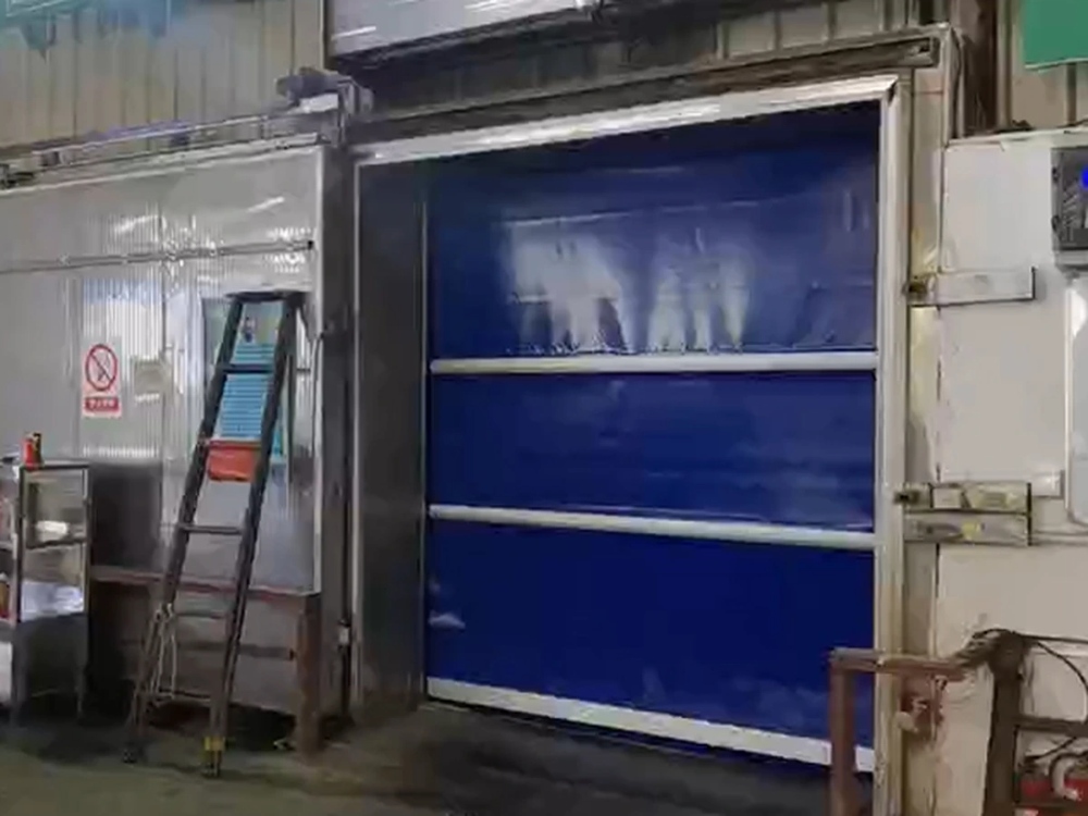 Porta ad alta velocità in PVC