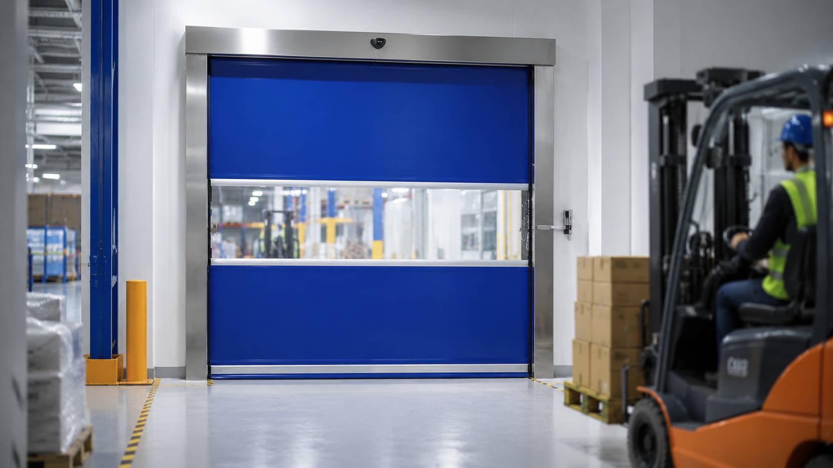 Which High Speed Door Sensor Works Best for Forklifts and Pedestrians