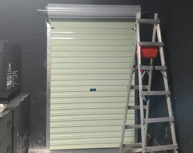 industrial steel roll up door