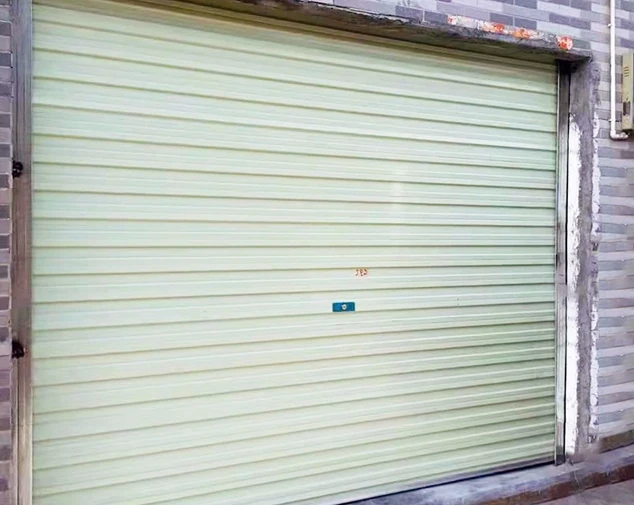 manual commercial roll up door
