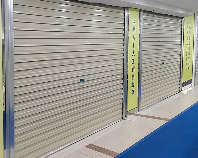 Manual Silent Roller Shutter Door