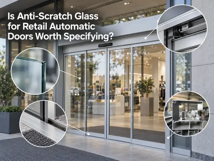 Is Anti-Scratch Glass for Retail Automatic Doors Worth Specifying?