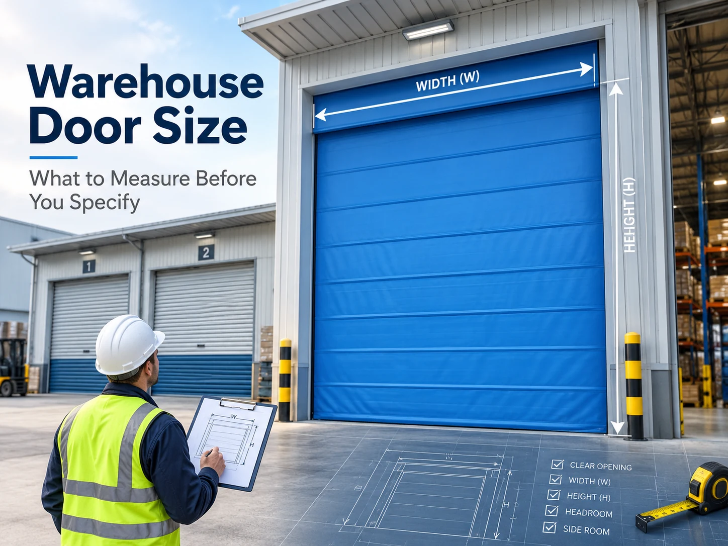 Warehouse Door Size_ What to Measure Before You Specify