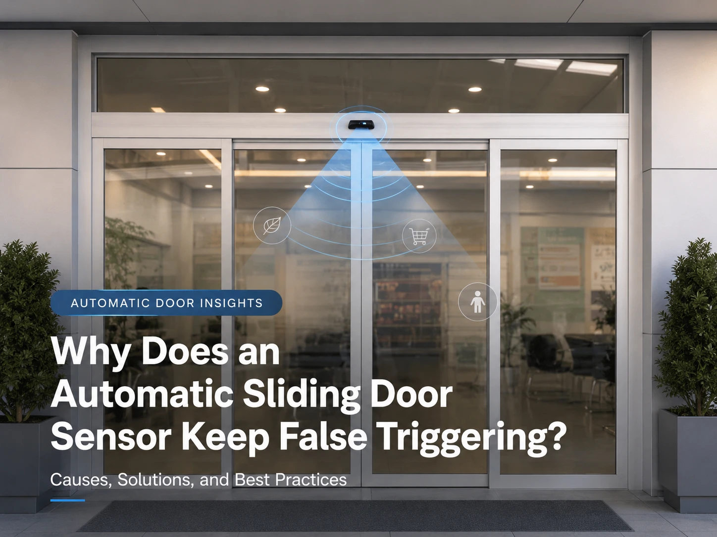 Why Does an Automatic Sliding Door Sensor Keep False Triggering