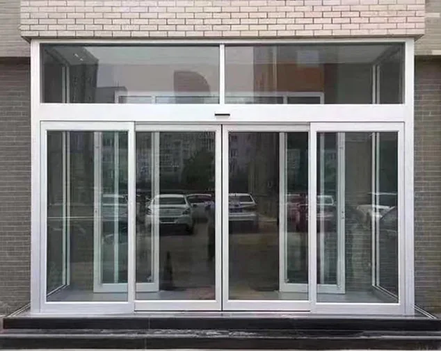 telescopic glass sliding door